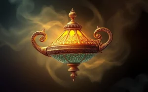 Mystical Lamp ตะเกียงวิเศษพารวย หมุนสล็อตลุ้นเวทมนตร์โชคลาภ 2 Mystical Lamp