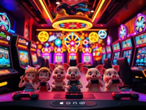 Three Little Pigs สามลูกหมูพาโชคมาให้ทุกการหมุน 3 Three Little Pigs