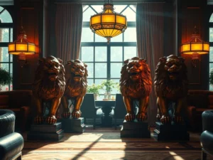 5 Lucky Lion สิงโตห้าตัวพร้อมอวยพรโชคใหญ่ 4 5 Lucky Lion