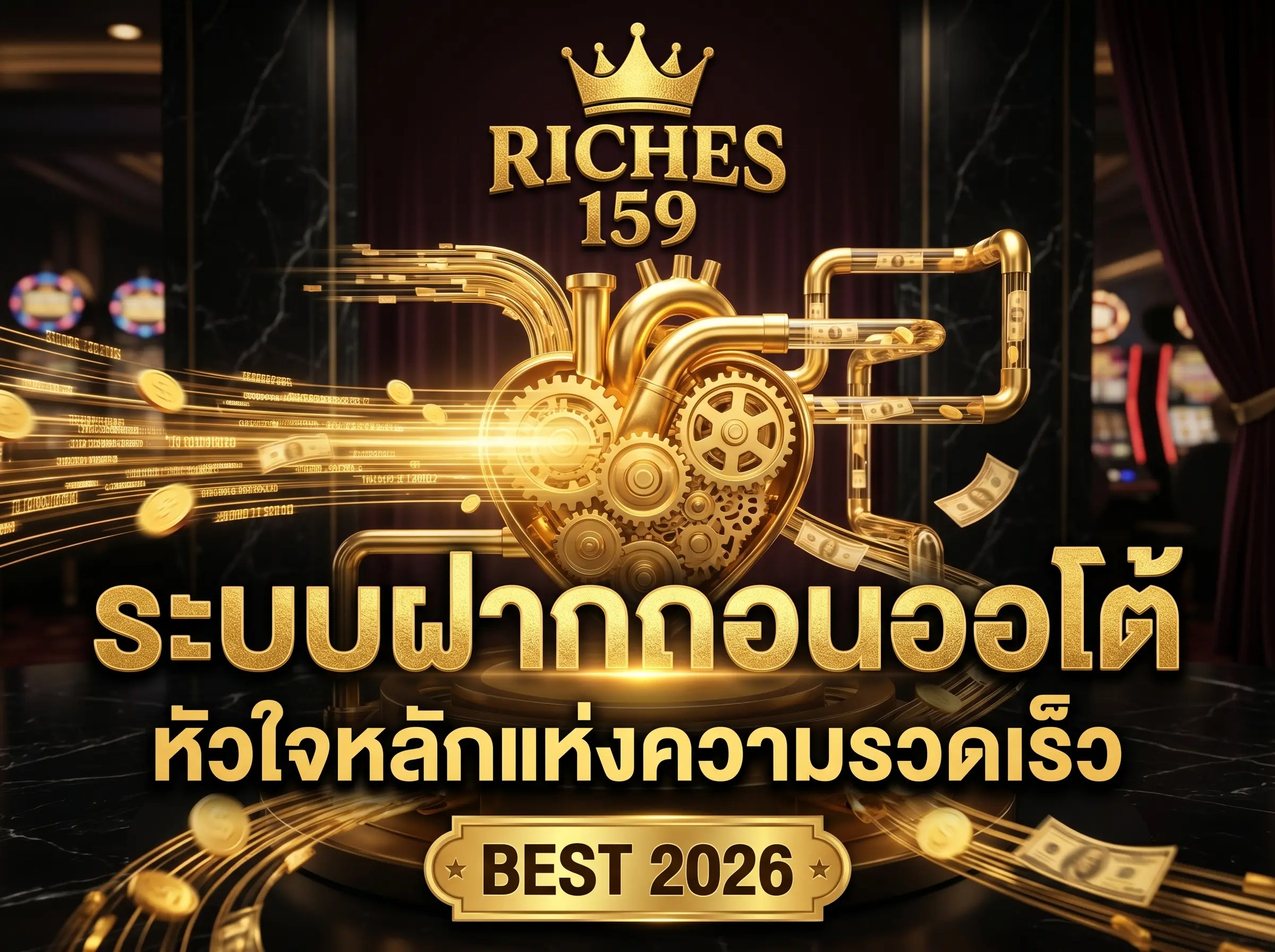 ระบบฝากถอนออโต้ หัวใจหลักแห่งความรวดเร็ว BEST 2026