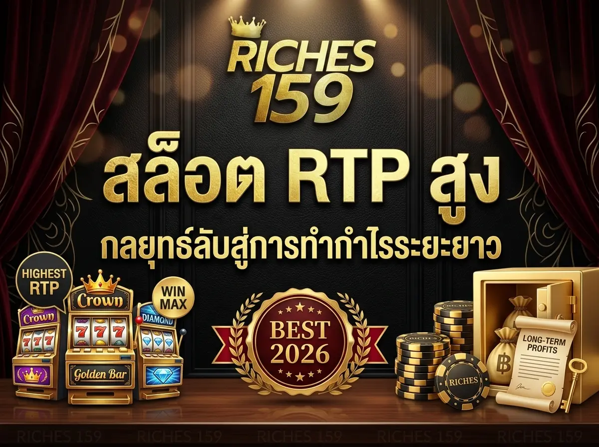 สล็อต RTP สูง กลยุทธ์ลับสู่การทำกำไรระยะยาว BEST 2026