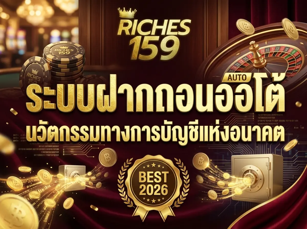 ระบบฝากถอนออโต้ นวัตกรรมทางการบัญชีแห่งอนาคต BEST 2026