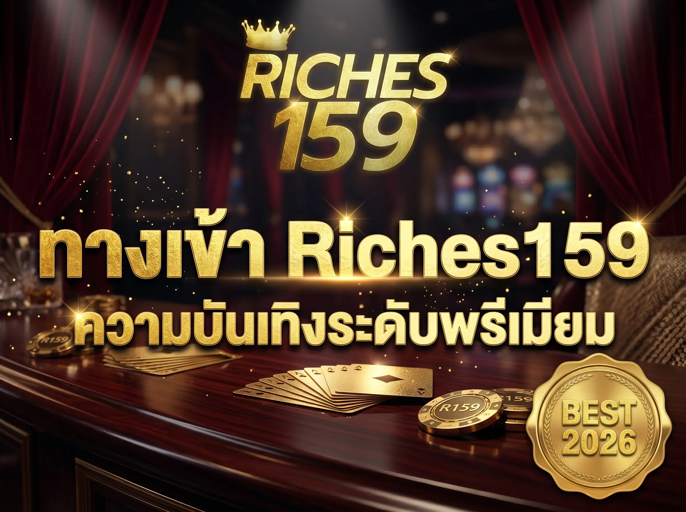 ทางเข้า Riches159 ความบันเทิงระดับพรีเมียม BEST 2026