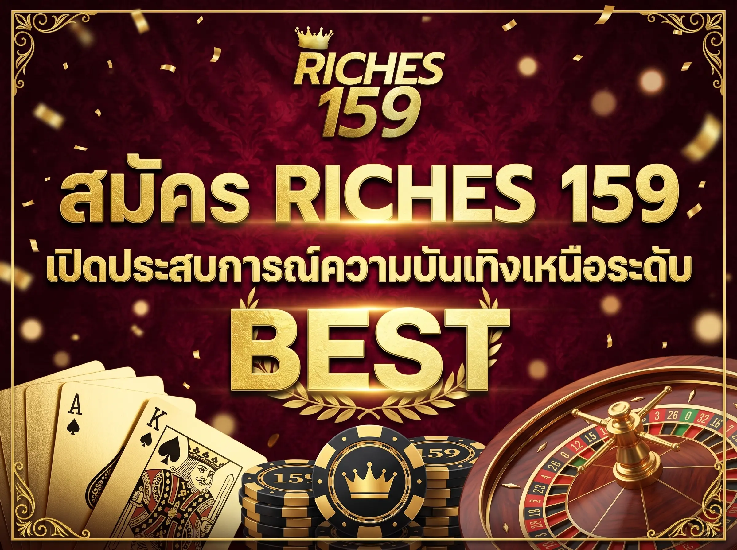 สมัคร riches159 เปิดประสบการณ์ความบันเทิงเหนือระดับ BEST