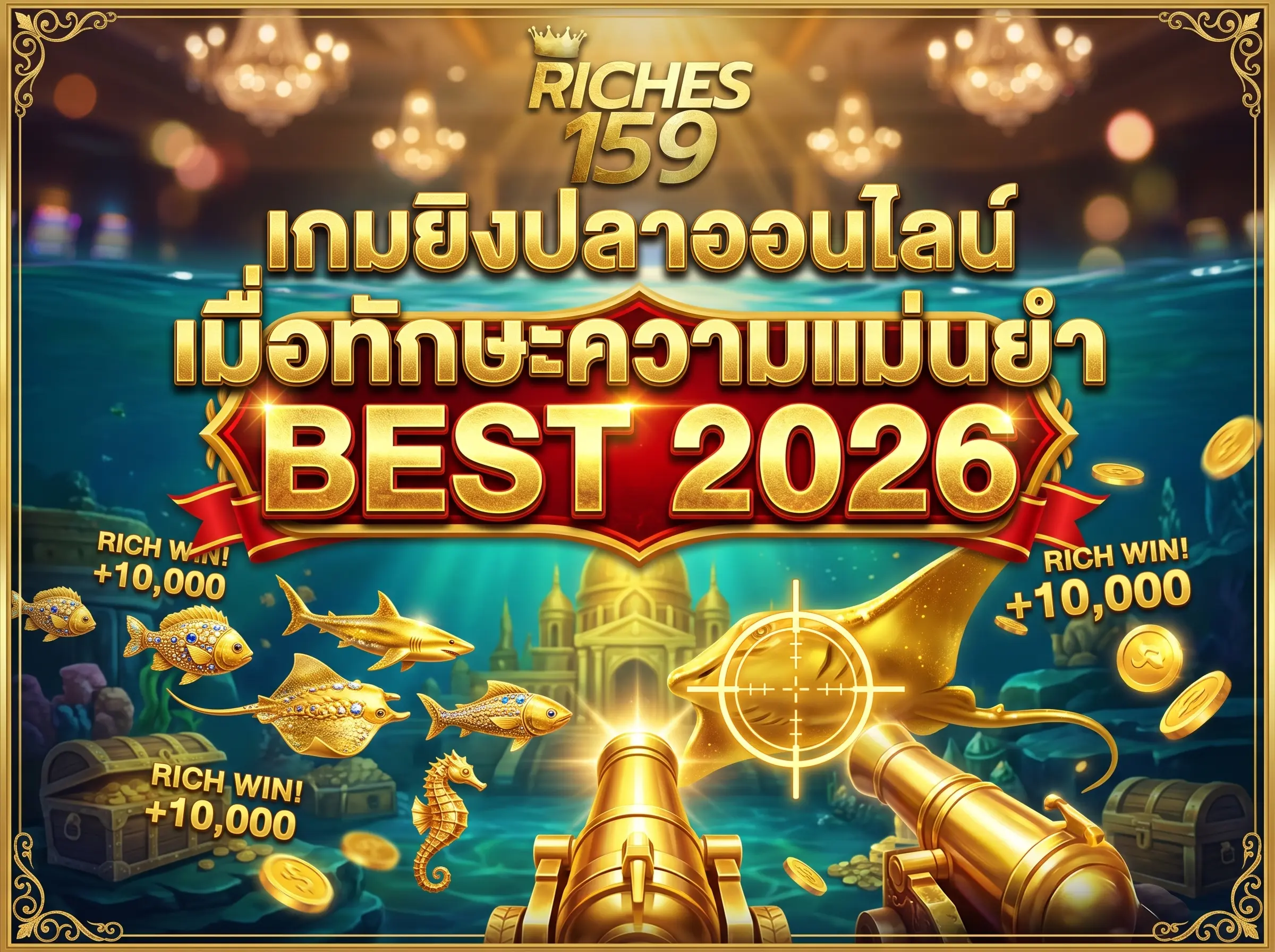 เกมยิงปลาออนไลน์ เมื่อทักษะความแม่นยำ BEST 2026