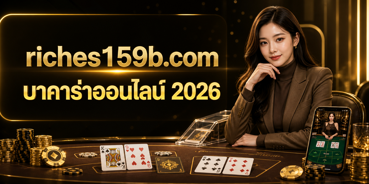บาคาร่าออนไลน์ 2026 featured image riches159b.com