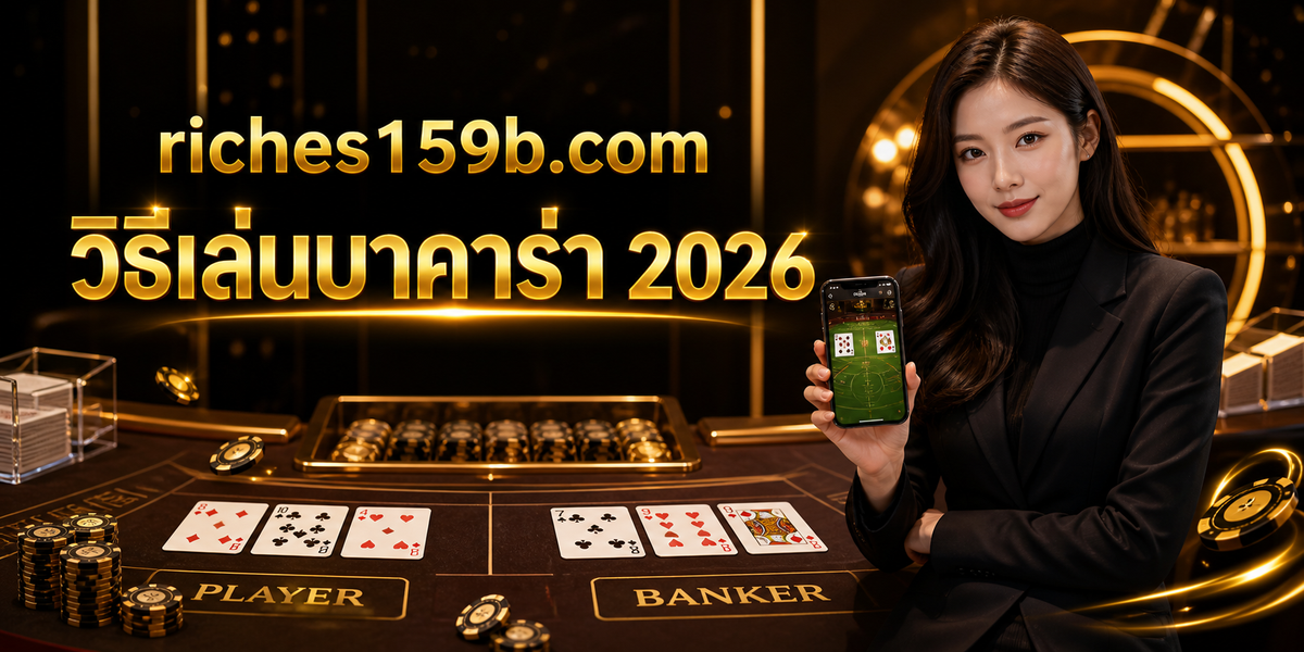 วิธีเล่นบาคาร่า 2026 featured image riches159b.com