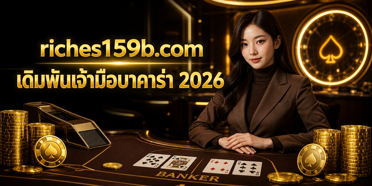 เดิมพันเจ้ามือบาคาร่า 2026 featured image riches159b.com